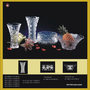  Crystal Vase and Bowl (Crystal Vase und Schale)