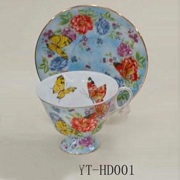  Tea Cup and Saucer (Teetasse mit Untertasse)