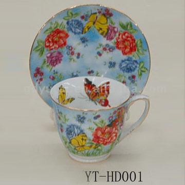  Tea Cup and Saucer (Teetasse mit Untertasse)