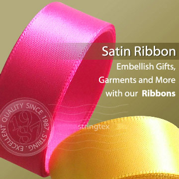  Single-Faced Satin Ribbon (Simple face Ruban satin)