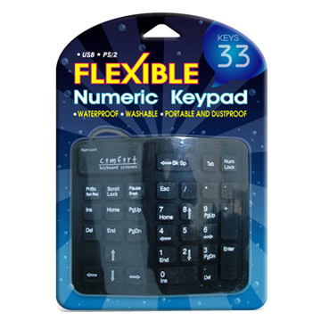  Flexible Keypad (Laptop Partner) (Clavier souple (Laptop Partner))