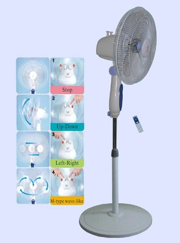  4-in-1 Oscillating 16" Standing Fan (4-в  Осциллирующие 16 "Постоянный вентилятора)