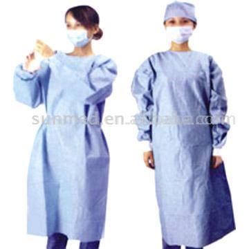  Disposable Surgical Gown ( Disposable Surgical Gown)