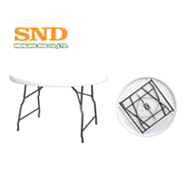 Big Round Folding Table (Big Round Folding Table)