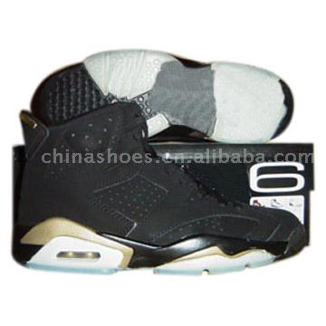  23 Basketball Shoes Black And White Classic Color ()