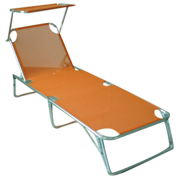  Notch Beach Aluminum Foldable Bed with Sunshade (Notch Beach lit pliant en aluminium avec pare-soleil)