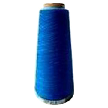  Polyester Color Yarn In Blue