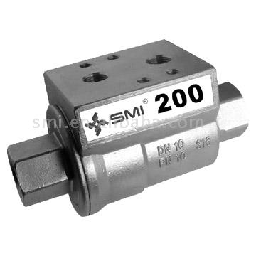  Pneumatic Shuttle Valve ( Pneumatic Shuttle Valve)