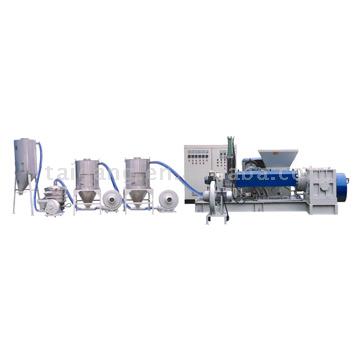  Double Screw Recycling Plant