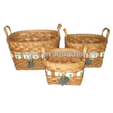  Oval Christmas Basket For Packing