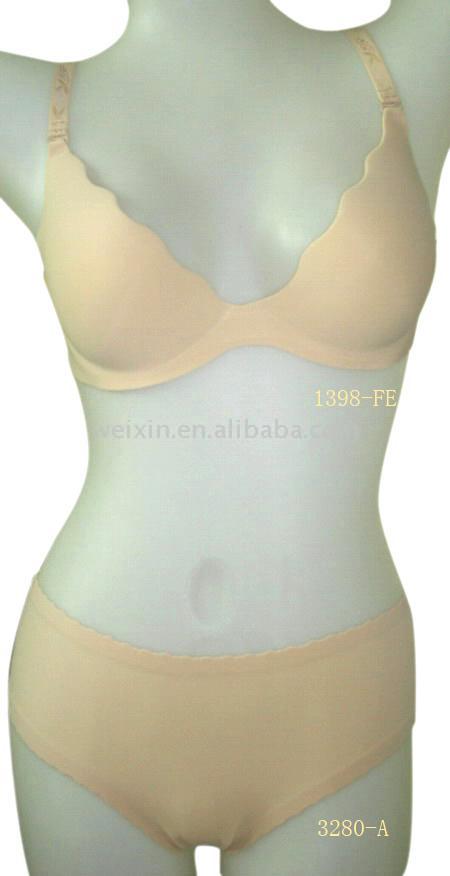  1pc Bra and Panty Set (Ultrasonic Finishing)