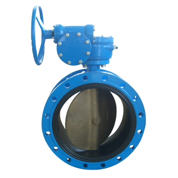 Double Flange Absperrklappe (Double Flange Absperrklappe)