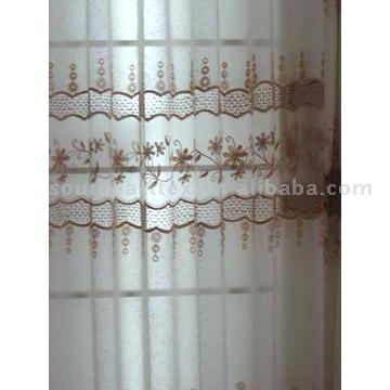  Embroidered Curtain