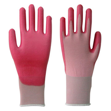  PU Coated Nylon Gloves ( PU Coated Nylon Gloves)