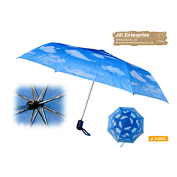  21" x 8k Three Folds Umbrella