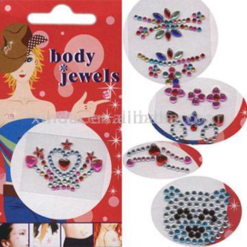  Acrylic Crystal Stickers