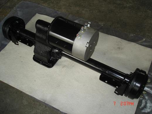 Electric Axle Amounted With Motor