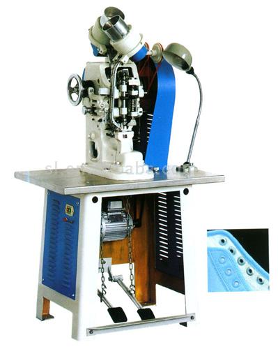  Automatic Double-Side Eyeletting Machine (Automatique Double-Side oeillets Machine)