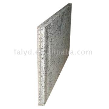  Aluminum Honeycomb Panel with Stone Finish ( Aluminum Honeycomb Panel with Stone Finish)