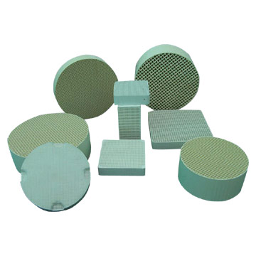 Cordierite Honeycomb Ceramic Filter Slice (Кордиерит Сотовый керамический фильтр Slice)