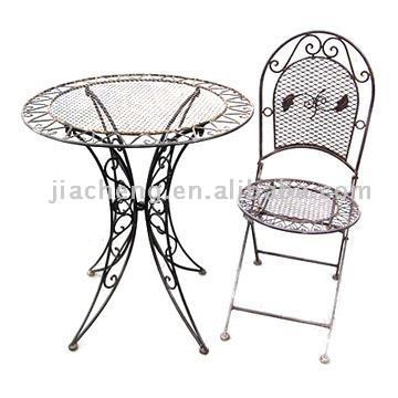  Metal Table / Chair set (Металлический стол / Председатель набор)