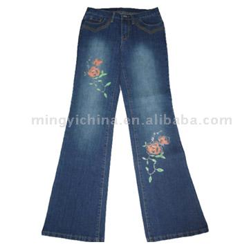  Ladies` Jeans