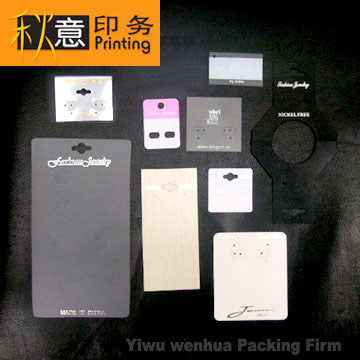  PVC Jewelry Card (Bijoux en PVC Card)