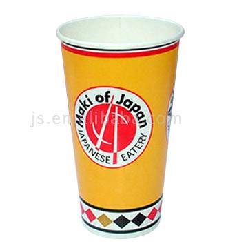  Double PE Cup for Cold Drink