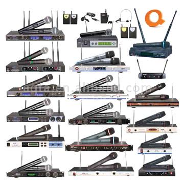  UHF/VHF Wireless Microphone (UHF / VHF-Wireless-Mikrofonsystem)