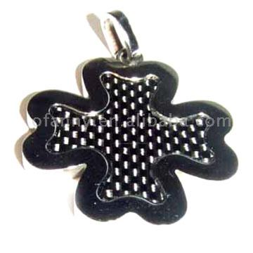  Stainless Steel Pendant (Pendentif en acier inoxydable)