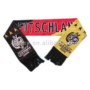  Knitted Scarf - 002 (Вязаный шарф - 002)