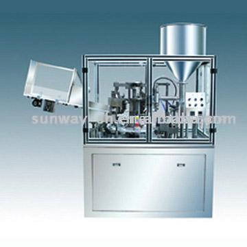  Tube Inner-Heading Filling and Sealing Machine (Внутренняя труба заголовком наполнения и запайки)