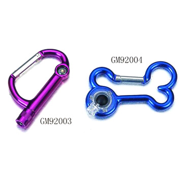  Carabiner with LED ( Carabiner with LED)
