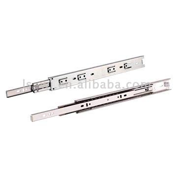  Stainless Steel 3-Fold Steel Ball Bearing Slide