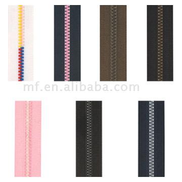  Long Chain Plastic Zipper (Longue chaîne en plastique Zipper)