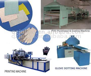 PVC Point-Bead & Spraying Coating, Dotting Machine