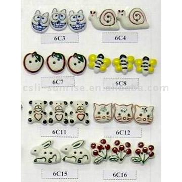  Ceramic Button (Show Board-2) (Ceramic Button (Voir conseil-2))