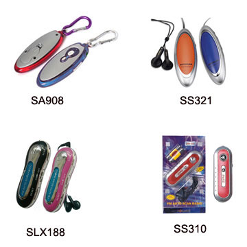  MP3 Players / Shuttle Oval Radios with Flashlights ( MP3 Players / Shuttle Oval Radios with Flashlights)