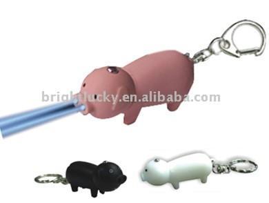  LED Mini Key Chain Flashlight