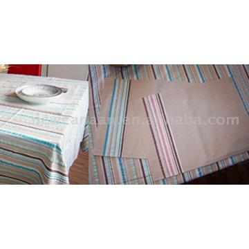  Seersucker Table Linen (Полосатые Столовое белье)