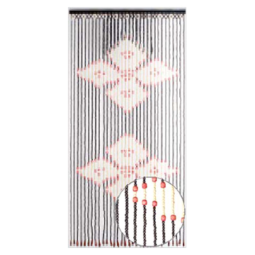  Wooden Beaded Curtain ( Wooden Beaded Curtain)