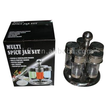  Multi Spice Jar Set