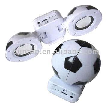  Football Shape Mini Speaker (Футбол форма мини спикера)