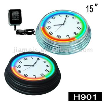  Neon Clock
