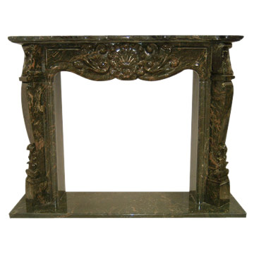 Green Jadeite Granite Fireplace (Зеленый жадеит Гранит Камины)