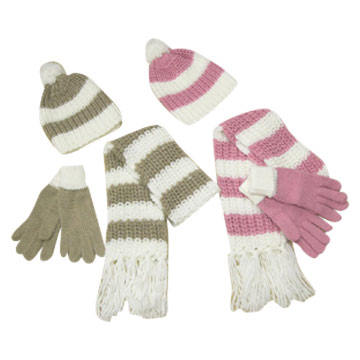  Scarf, Hat & Gloves Set (Шарф, перчатки Hat & Установить)