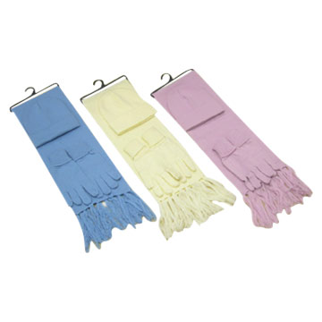  100% Acrylic Knitted 3pc Set