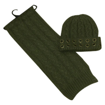 Fashion Scarf and Hat Set (Mode écharpe et un chapeau Set)