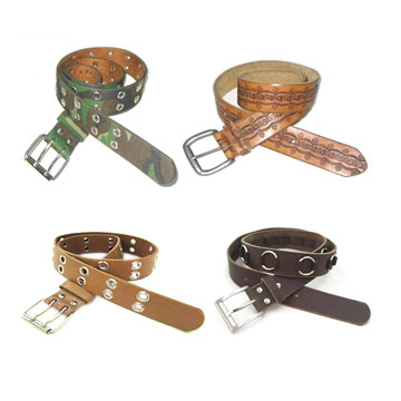  Belt with Shining Buckle