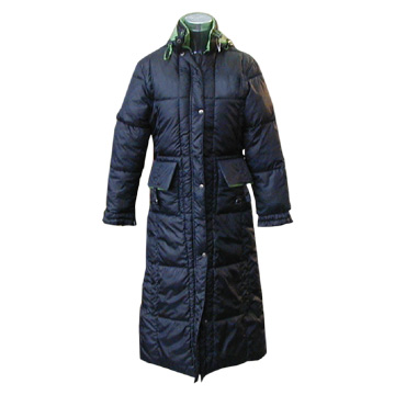  Ladies` Padded Overcoat (Padded Ladies `Manteau)